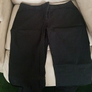 Express studio black pinstripe pants